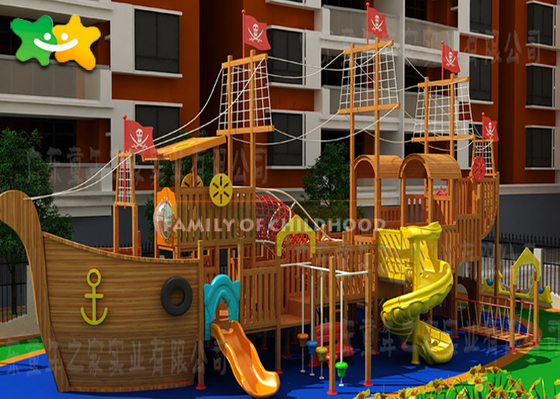 Cubby-Haus-im Freien Proinstallation Spielplatzgeräte der Kinder Kinder