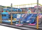 PVC schäumte großes Innenspiel strukturiert Spielplatz-Kinder wagen Couse für Spiel-Mitte