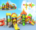 Statisch geprüftes Kinderspielplatz-Dia, großes Kunststoffrohr schiebt Fadeless