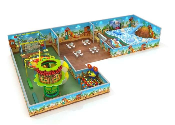 Kommerzielles weiches Spiel-Innenausrüstungs-Spielplatz-Ball-Pool mit Hindernislauf